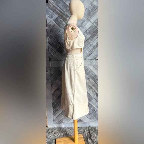 CURRENT/ELLIOTT NWT DENIM THE NIGHTFALL DRESS - - Picture 8 of 15